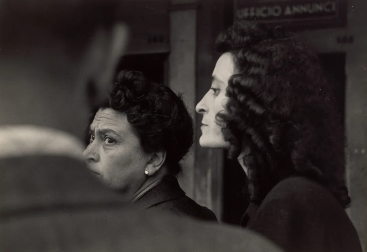 Profile/Venice by Robert Frank, photograph, 1952