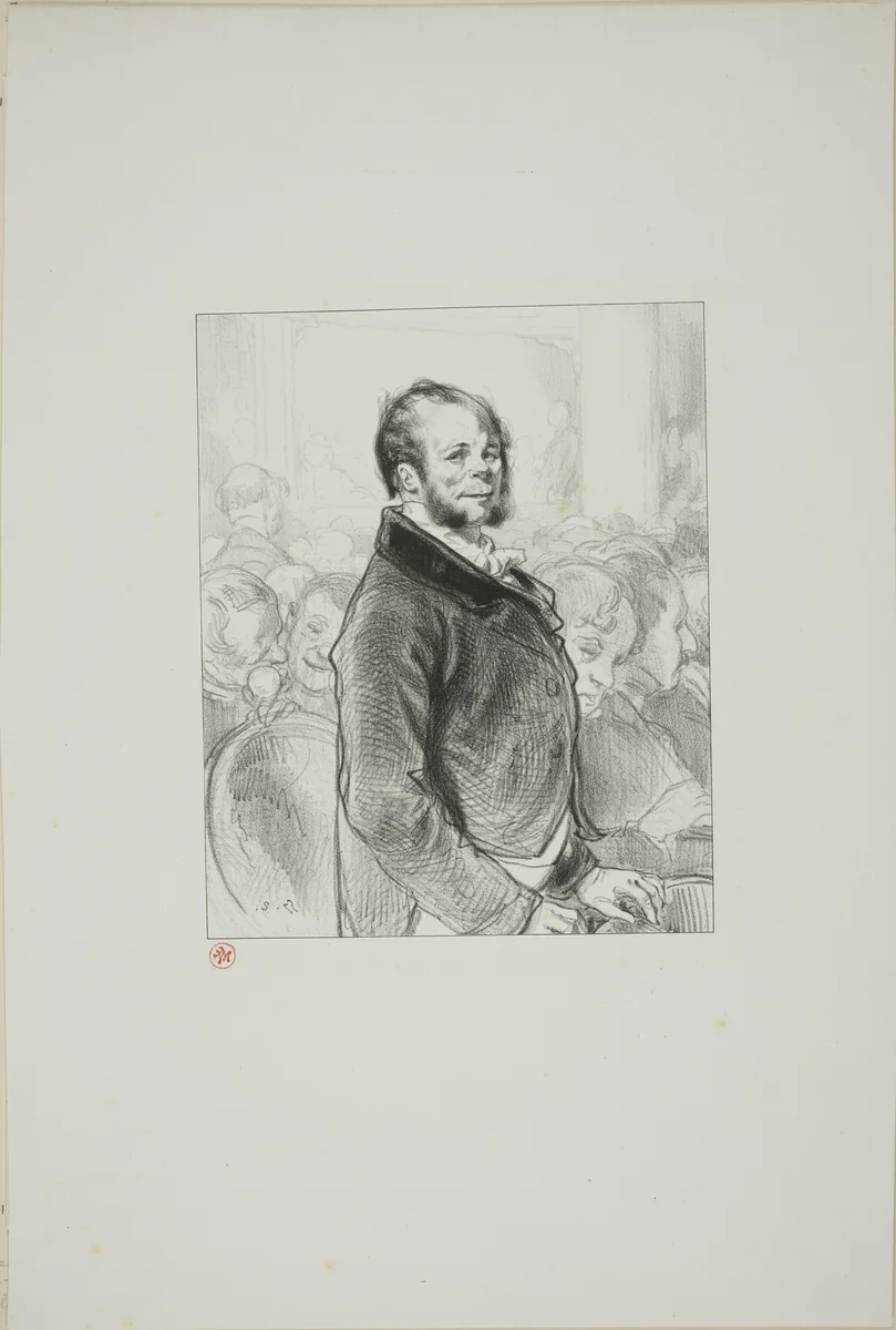 My Daughter Has Danced by Paul Gavarni, print, 1857-1858