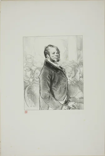 My Daughter Has Danced by Paul Gavarni, print, 1857-1858