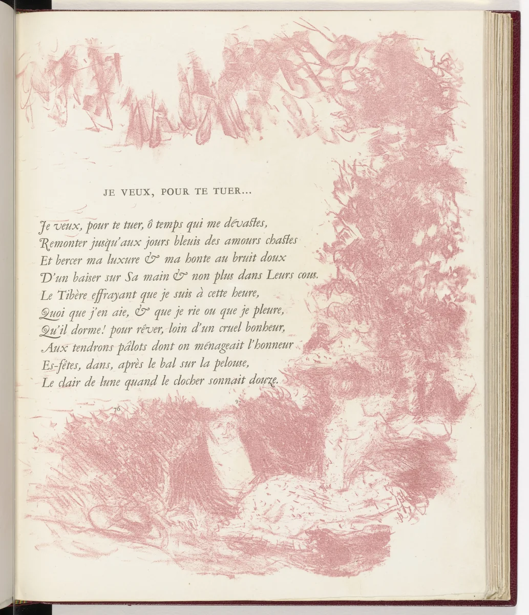 In-text plate (page 67) from Parallèlement (In Parallel) by Pierre Bonnard, illustrated book, 1900