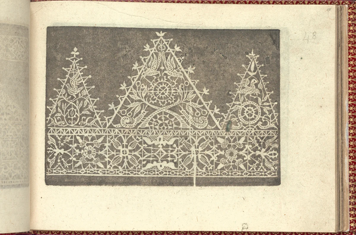 Corona delle Nobili et Virtuose Donne: Libro I-IV, page 48 (recto) by Cesare Vecellio, book, 1601