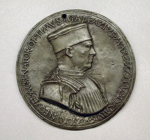 Galeazzo Marescotti, Noble of Bologna, (1407–1503) by Savelli Sperandio, metalwork, 1478-1482