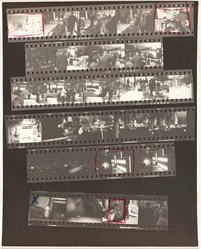 Guggenheim 176/Americans 25--Miami Beach by Robert Frank, photograph, 1955