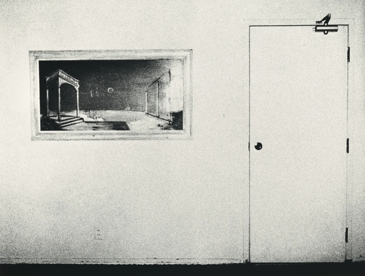 The Hollywood Suites (Doors) #1 by Steve Kahn, photograph, 1976