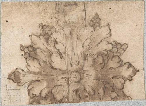 Architectural Detail by anonymous, drawing, 1500-1600