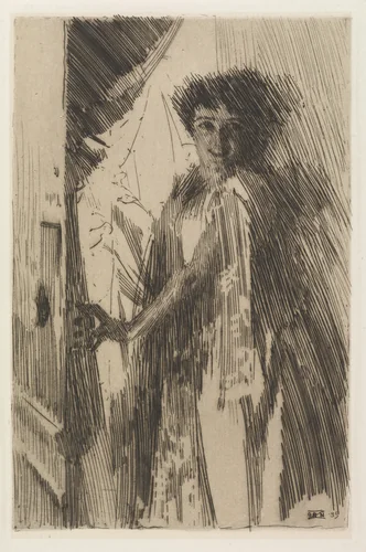 Rosita Mauri by Anders Zorn, print, 1889