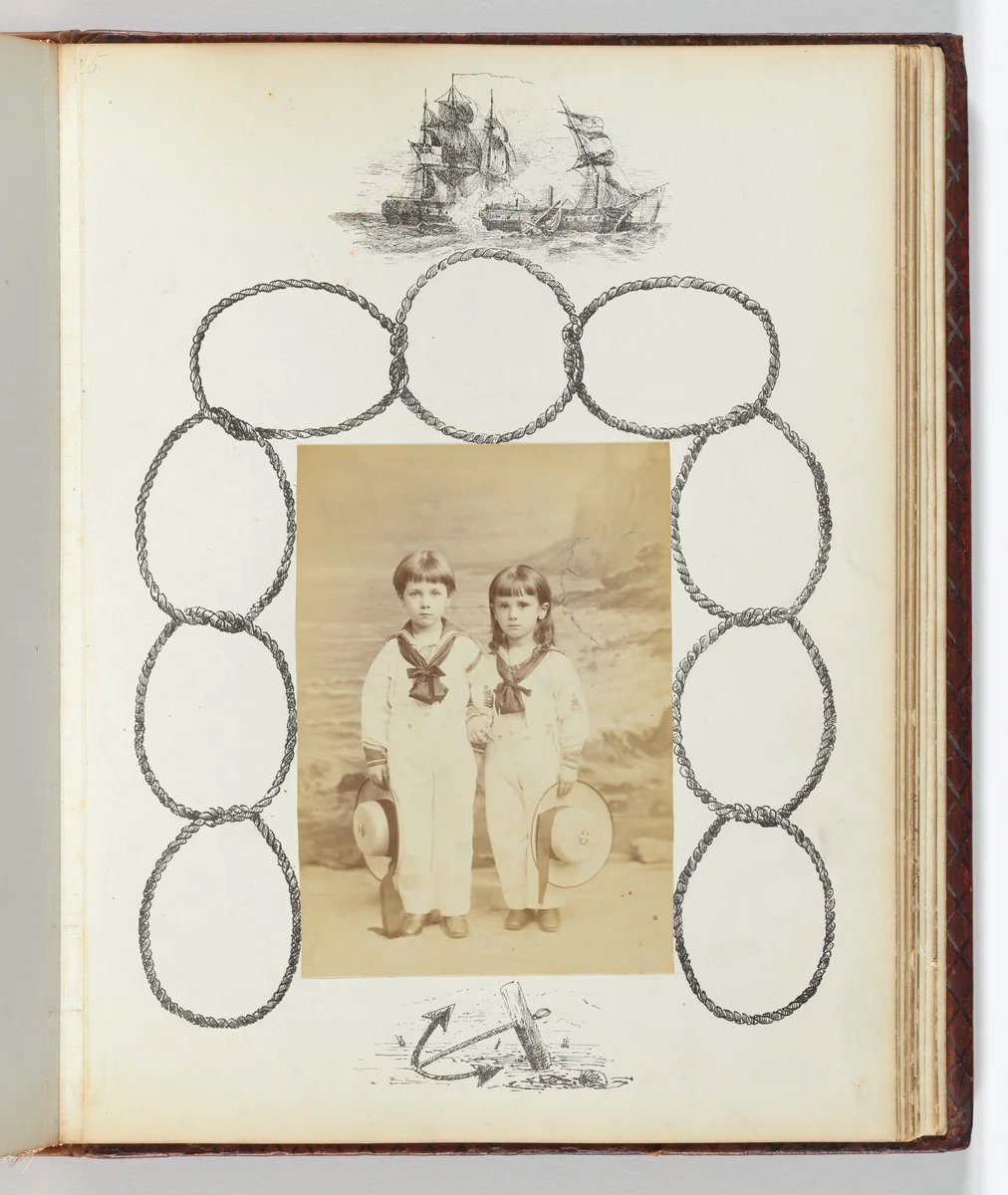 The Johnstone Album by Agnes Caroline Chamberlayne Johnstone, photograph, 1868