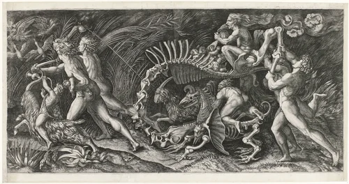 The Carcass by Unknown, print, 1500-1536