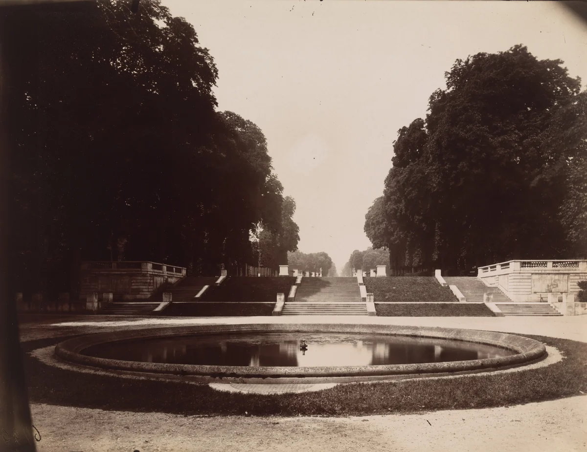 Parc de Saint-Cloud by Eugène Atget, photograph, 1904