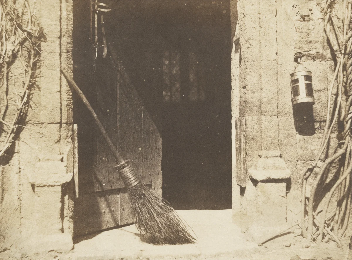 The Open Door by William Henry Fox Talbot, photograph, 1844