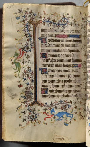 Hours of Charles the Noble, King of Navarre (1361-1425): fol. 242v, Text by Master of the Brussels Initials and Associates, book, 1400-1410