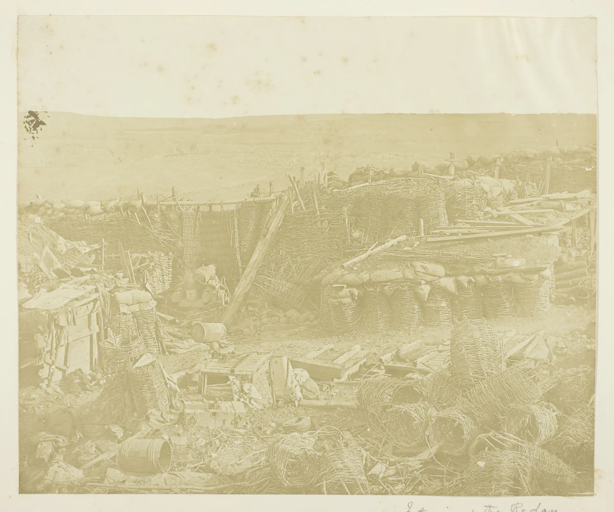 Interior of the Redan by James Robertson, other, 1855