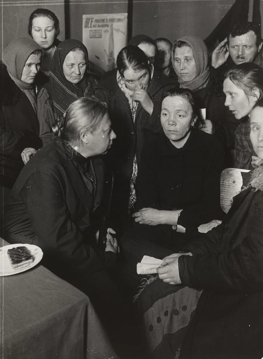 Nadezhda Krupskaya by Arkadii Shaikhet, photograph, 1928