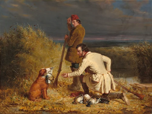 The Retrieve by William Tylee Ranney, painting, 1850
