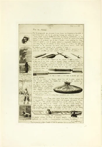 Page one, from Letter on the Elements of Etching by Adolphe Martial Potémont, print, 1864
