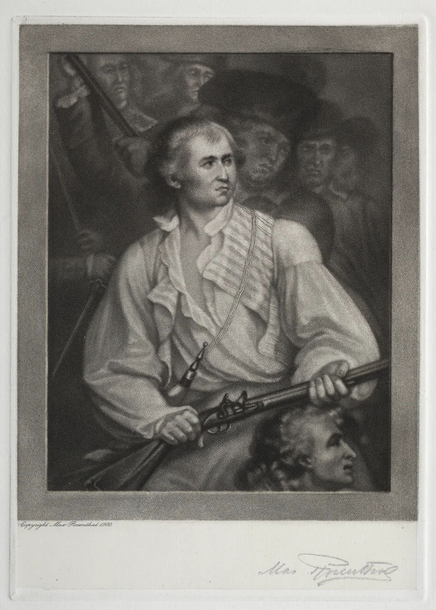 Colonel Knowlton by Max Rosenthal, print, 1900