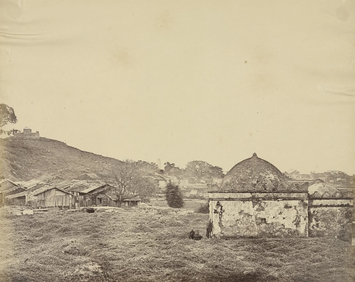 Mohammedan Temple, Near Canton by Felice Beato, photograph, 1860