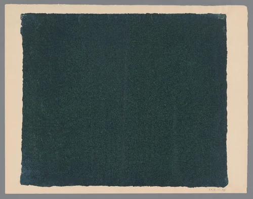 Geaderd stijfselverfpapier in groen by anonymous, other, 1700-1900