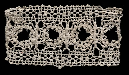 Bobbin Lace (Plaited Lace) Edging of Points by Unknown, textile, 1550-1599