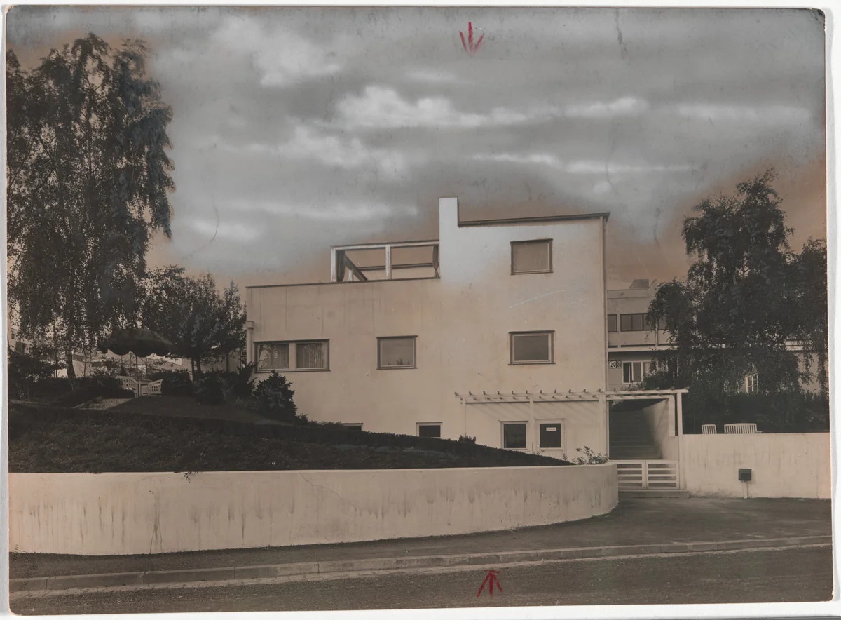 Single Family House, Weissenhofsiedlung, Stuttgart, Germany by Hans Poelzig, architecture, 1927