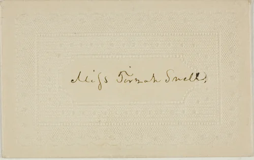 Valentine envelope by Unknown Artist, other, 1801-1900