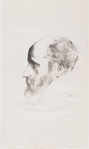 Edouard Vuillard by Odilon Redon, print, 1900