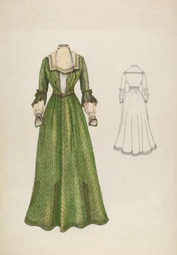 Dress by Ray Price, index of american design, 1937