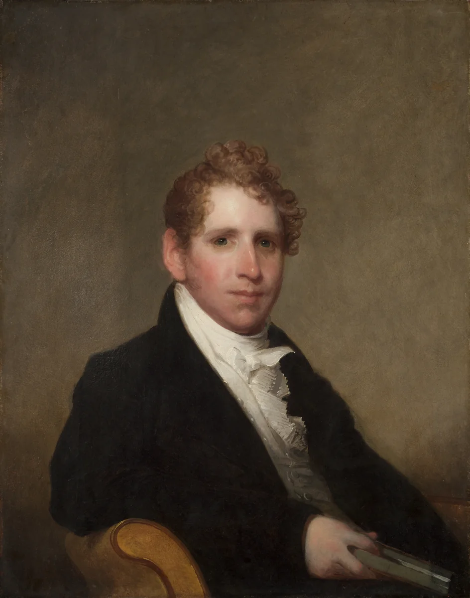 Dr. James Stuart by Gilbert Stuart, painting, 1810-1820