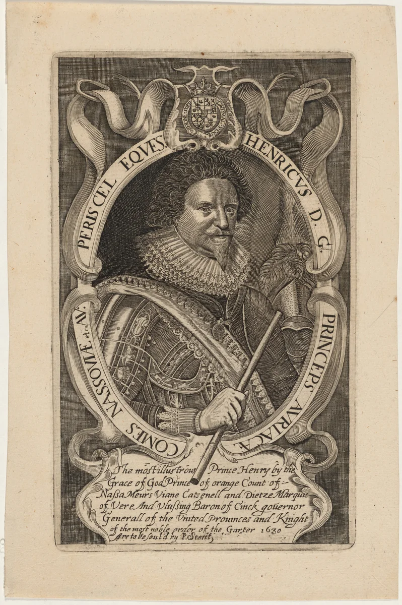 Frederick Henry, Prince of Orange by Unknown 19th Century, print, 1800-1899