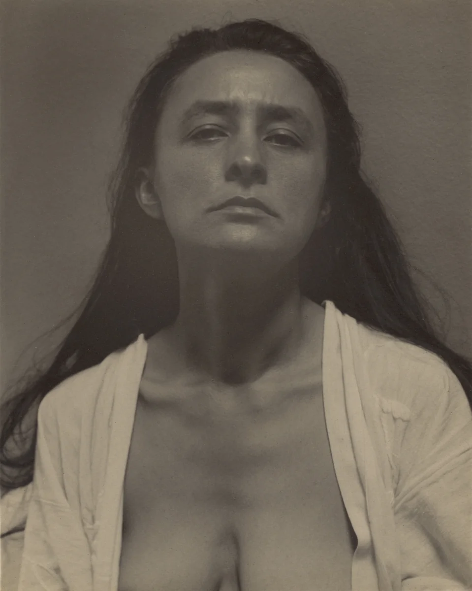 Georgia O'Keeffe by Alfred Stieglitz, photograph, 1918