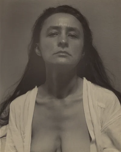 Georgia O'Keeffe by Alfred Stieglitz, photograph, 1918