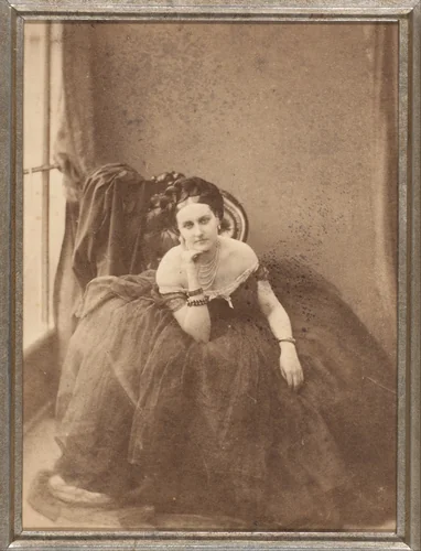 The Gaze by Pierre-Louis Pierson, photograph, 1856-1857