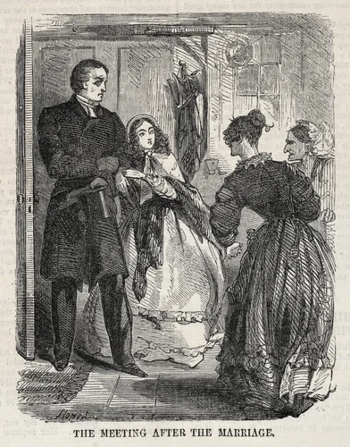 The Meeting After the Marriage by Winslow Homer, print, 1860