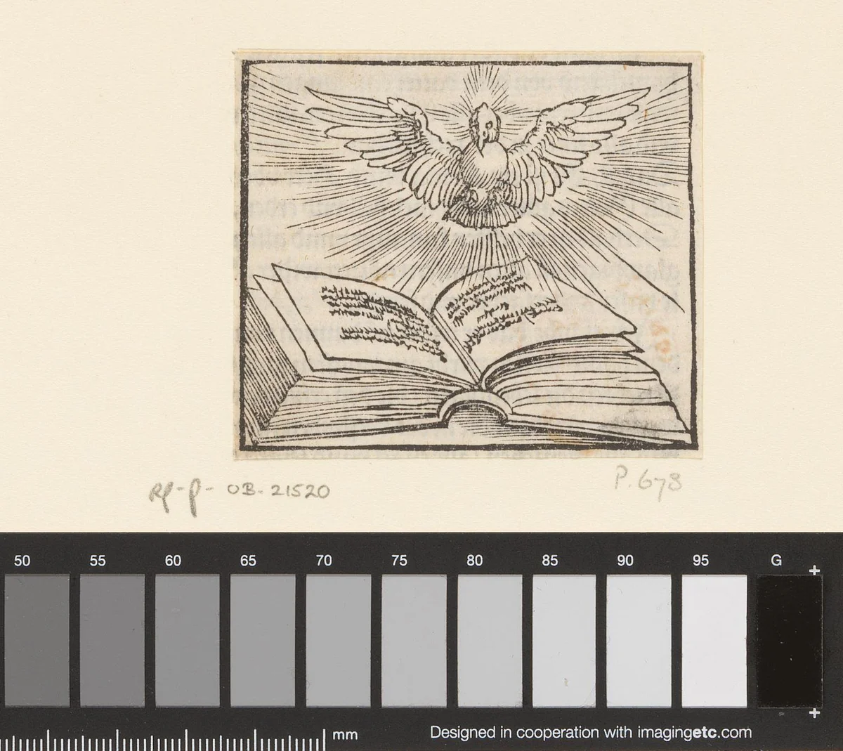 Bijbel en de Heilige Geest by anonymous, print, 1527