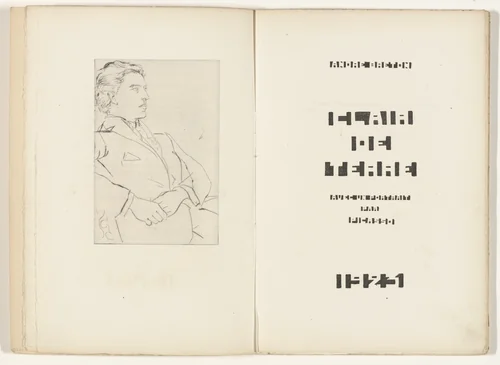 Clair de terre by Pablo Picasso, illustrated book, 1923