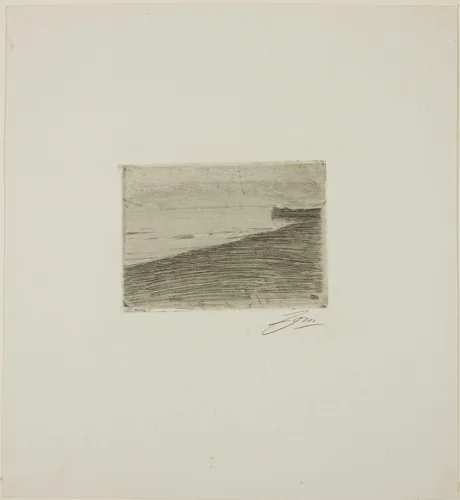 At Folkstone by Anders Zorn, print, 1890