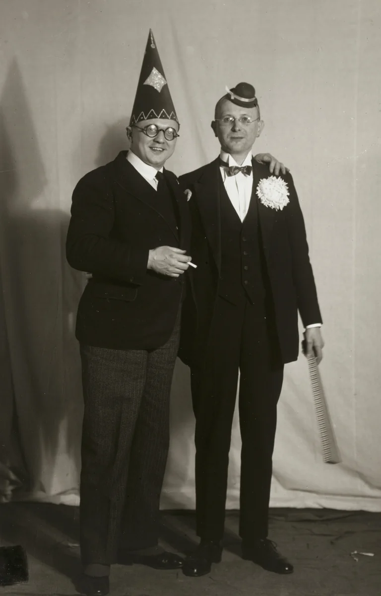 Carnival by August Sander, photograph, 1928