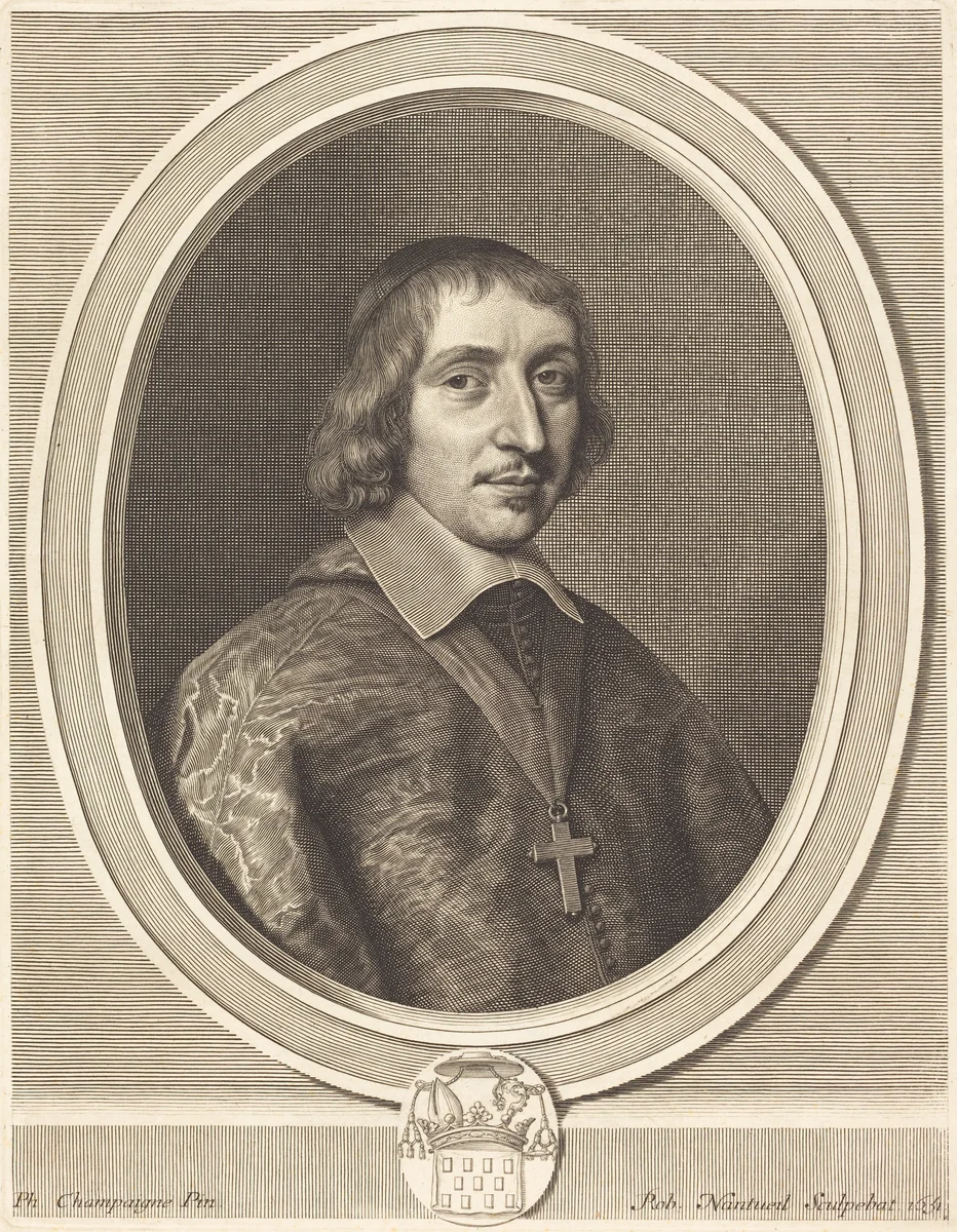 Philibert-Emmanuel de Beaumanoir Lavardin by Robert Nanteuil
Philippe de Champaigne, print, 1651
