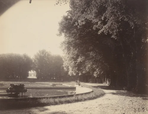 Trianon by Eugène Atget, photograph, 1923