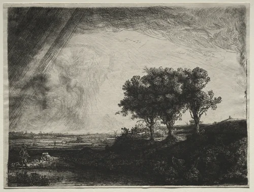 The Three Trees by James Bretherton, print, 1765-1844