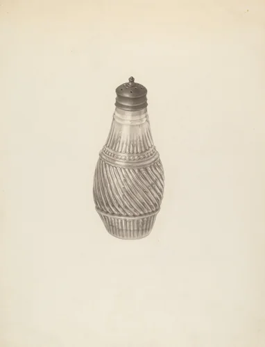 Salt Shaker by Palmyra Pimentel, index of american design, 1939