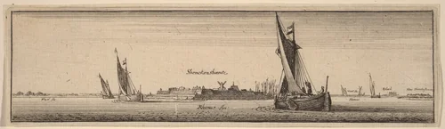 Schenkenschanz by Wenceslaus Hollar, print, 1632