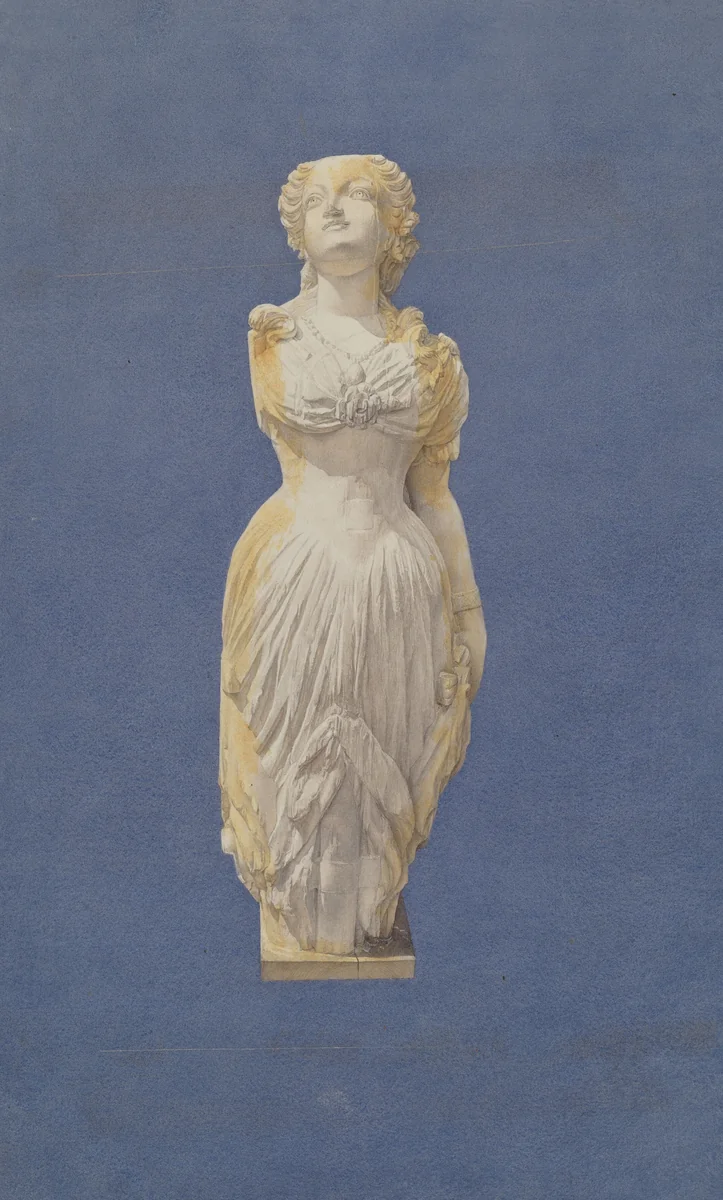 Figurehead "Marie" by Ingrid Selmer-Larsen, index of american design, 1937