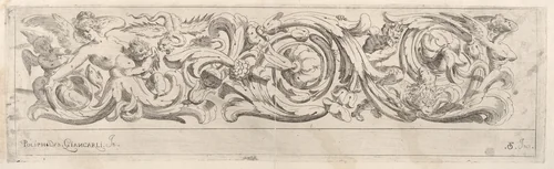Disegni Varij di Polifilo Zancarli (Friezes) by Polifilo Giancarli, print, 1620-1630