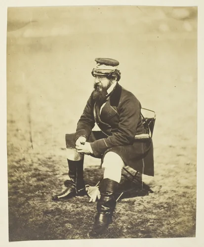 Thomas Graham Russell (1748-1843), General, Taken at the Crimea by Roger Fenton, photograph, 1855