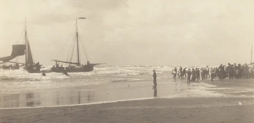 The Landing of the Boats by Alfred Stieglitz, photograph, 1894