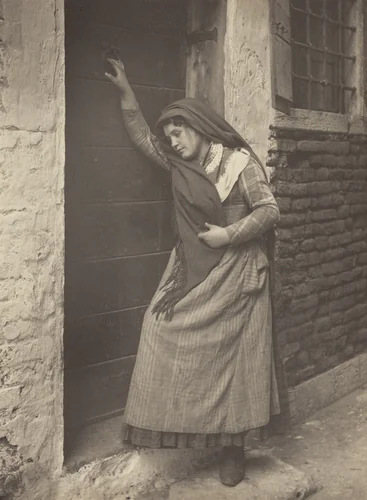 The Wanderer's Return by Alfred Stieglitz, photograph, 1887