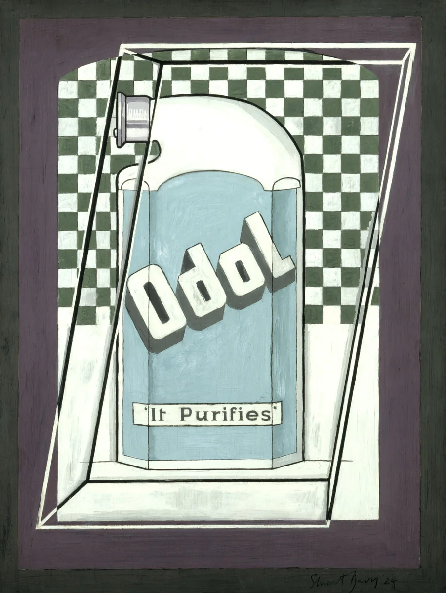 Odol by Stuart Davis, painting, 1924