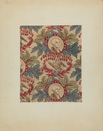 Printed Cotton - Historical by Joseph Lubrano, index of american design, 1940