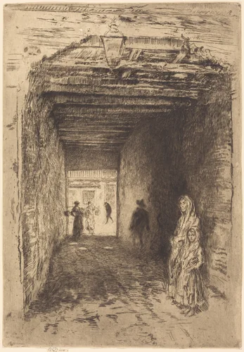 The Beggars by James McNeill Whistler, print, 1879-1880